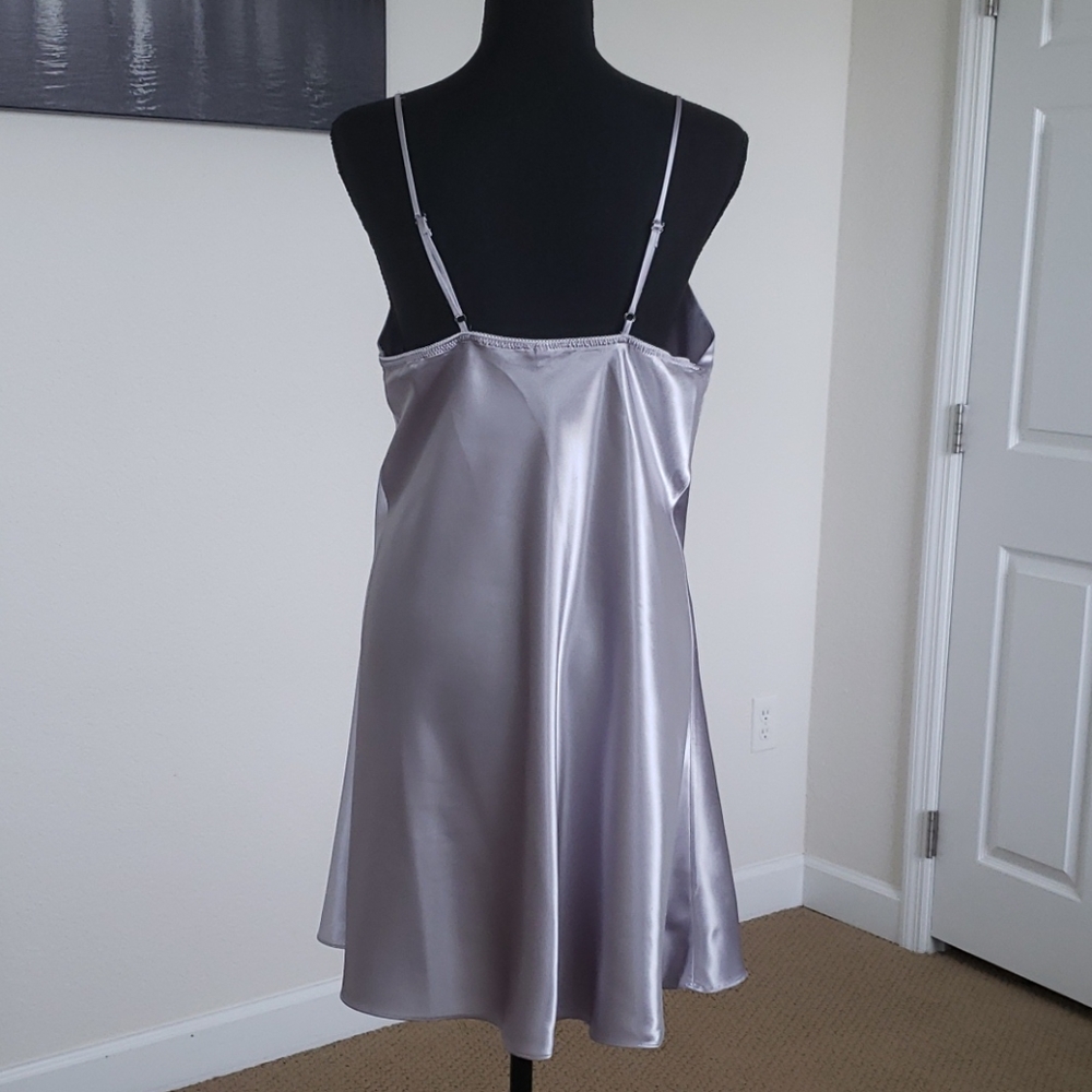 Silver Chemise with Robe - Picture 4 of 6